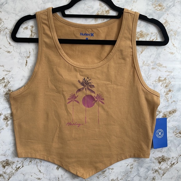 Hurley Tops - Hurley Beach Crop Tank l SIZE L